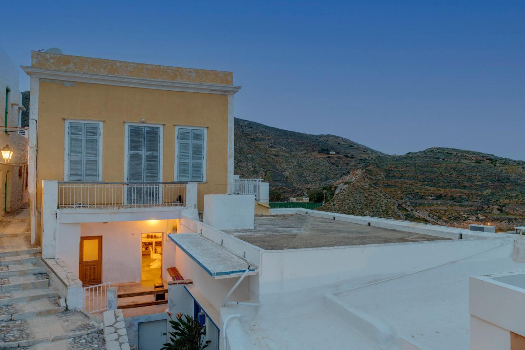 Vila Syros Art House Ano Syros Exteriér fotografie